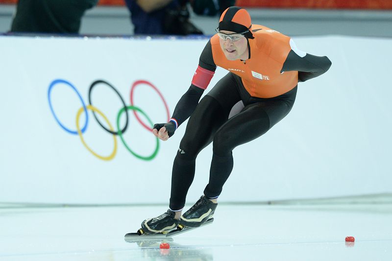 El patinador holandés Sven Kramer