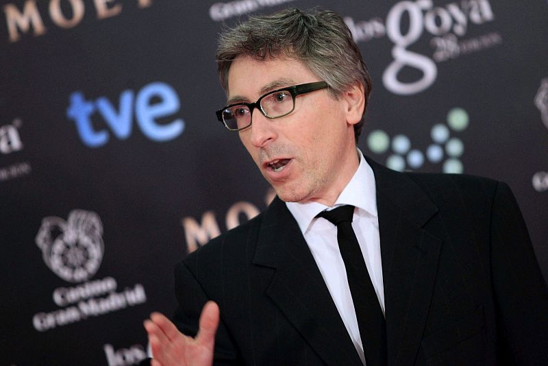 David Trueba, a su llegada a la alfombra roja de la gala de los Premios Goya 2014.