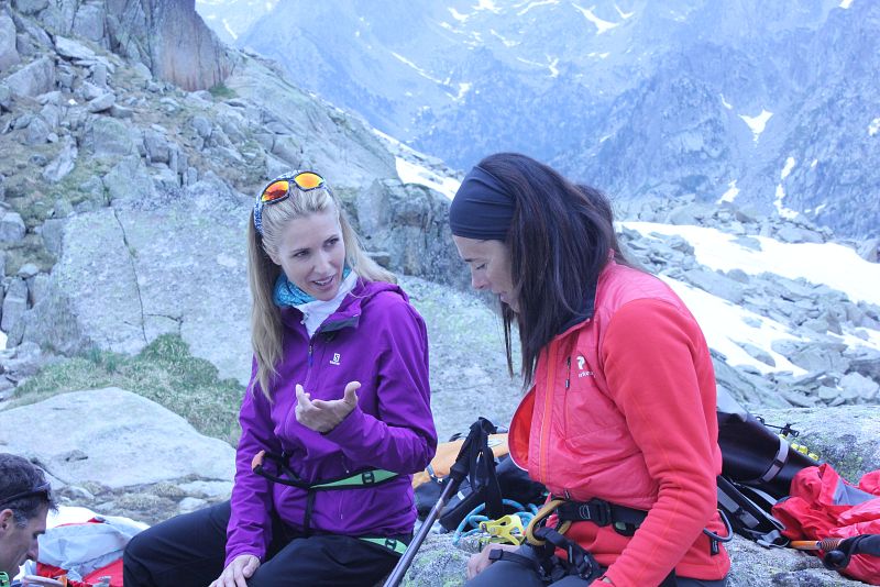 Judit y Edurne sintonizaron rápidamente