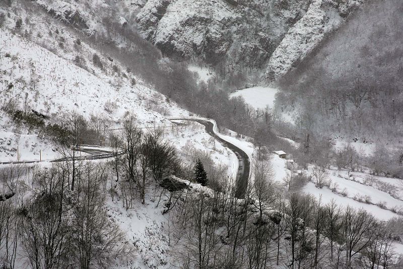 NEVADAS EN ASTURIAS