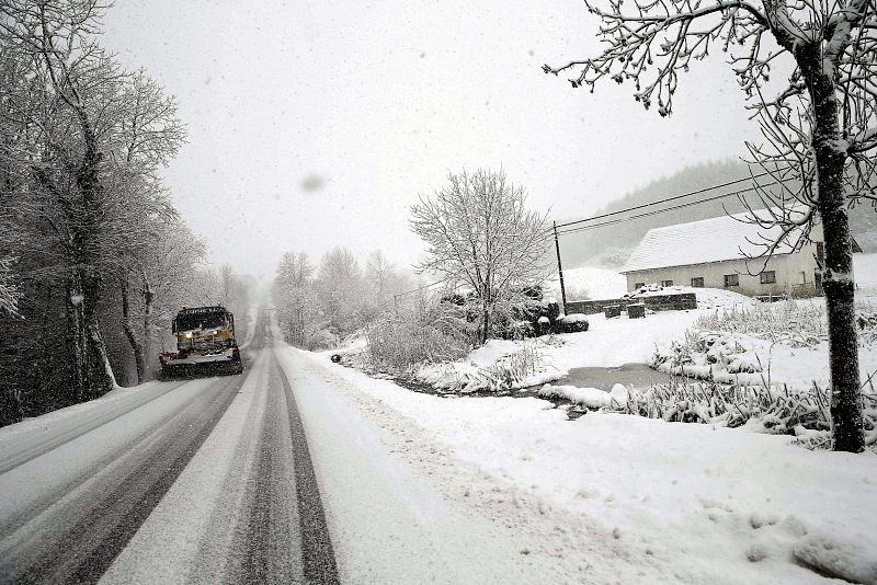 TEMPORAL NIEVE EN NAVARRA