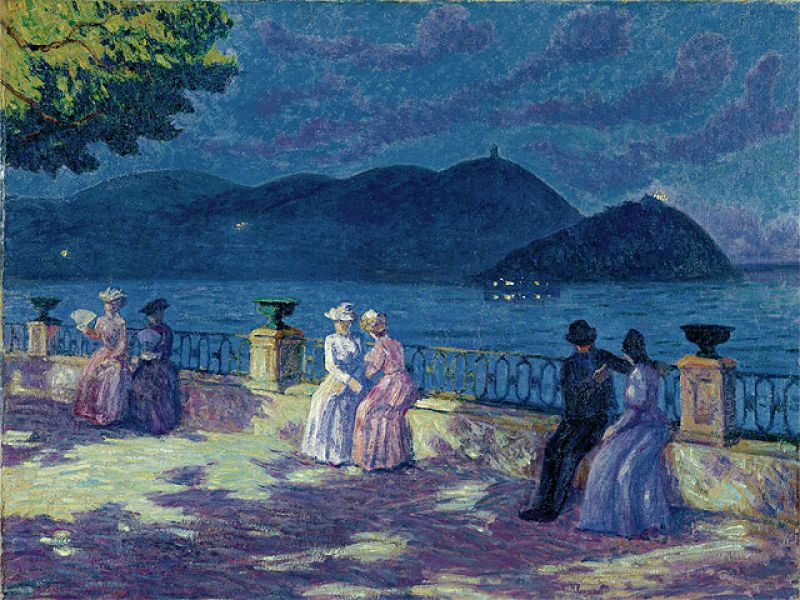 'La Concha, nocturno' (1906), de Darío de Regoyos