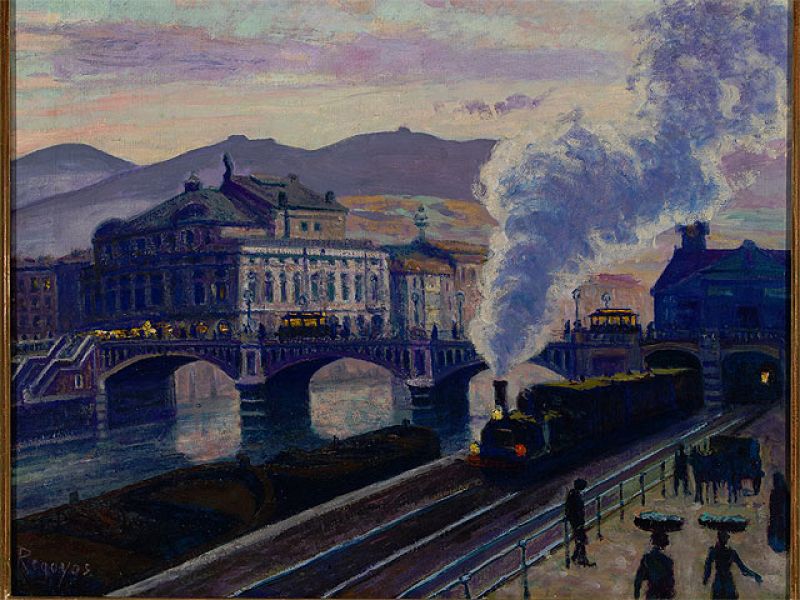 'El puente del Arenal' (1910), de Darío de Regoyos