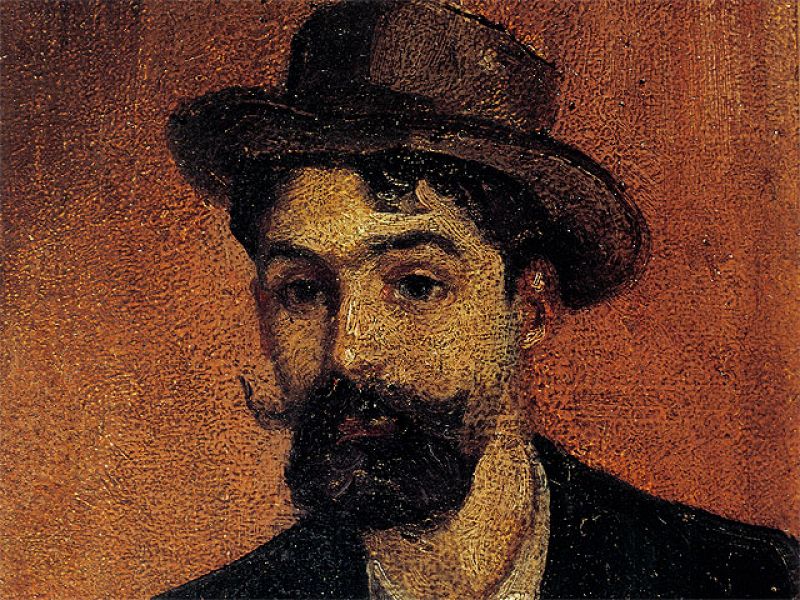 'Autorretrato' (1880), de Darío de Regoyos