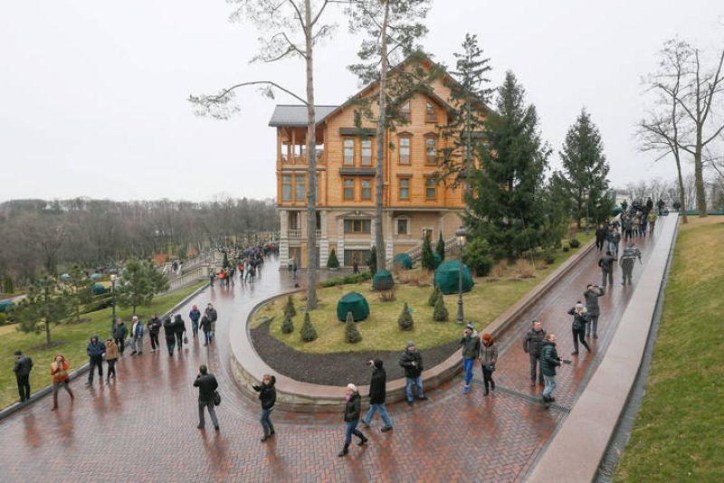 Anti government protest in Ukraine