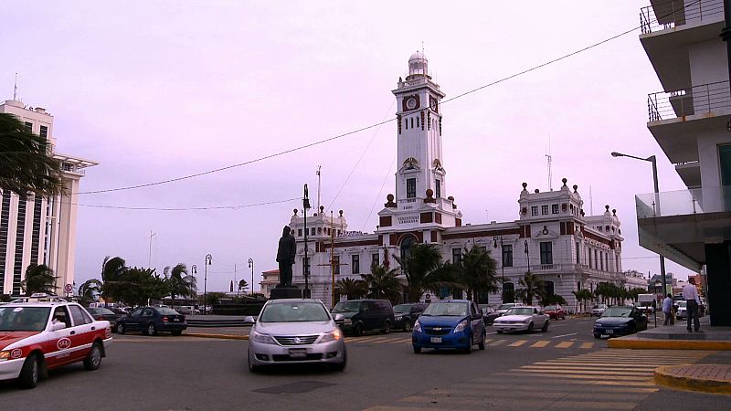 El centro histórico de Veracruz