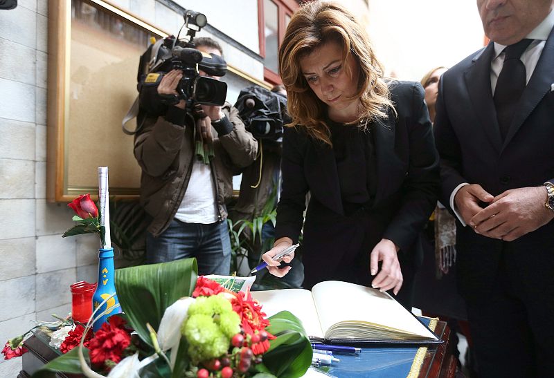 CAPILLA ARDIENTE DE PACO DE LUCÍA EN EL AYUNTAMIENTO DE ALGECIRAS