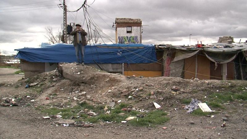 Paco, voluntario en la Cañada Real