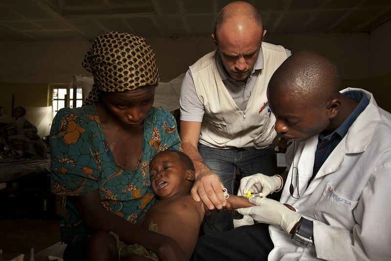 Médicos Sin Fronteras abrió un centro de salud en 2012 y los casos más comunes son las infecciones respiratorias, la diarrea y la malaria.