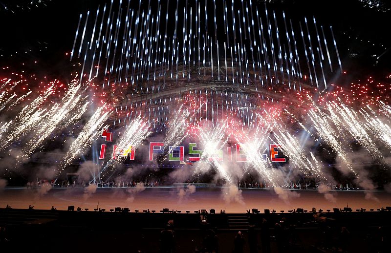 Los fuegos artificiales han protagonizado uno de los momentos estelares de la clausura.