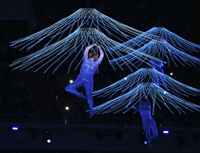 Ceremonia de clausura de los Paralímpicos.