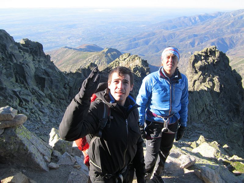 Iniciando la escalada