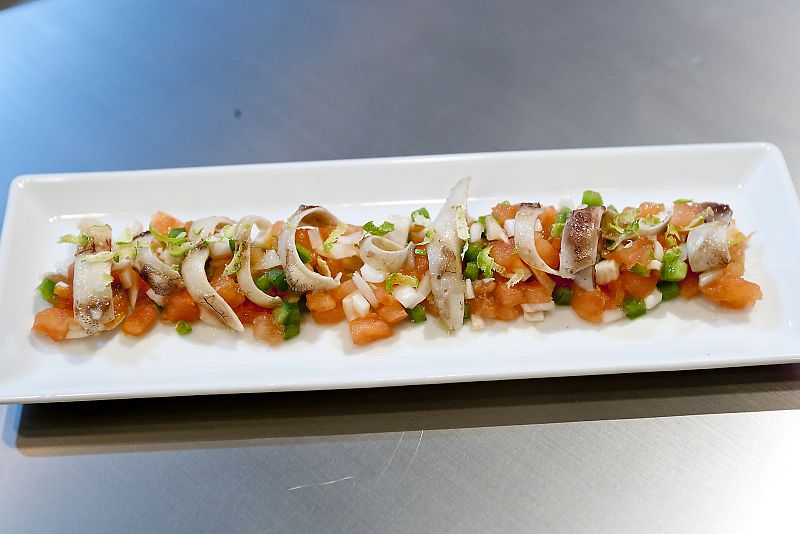 MasterChef - Pipirrana de falso calamar con lima