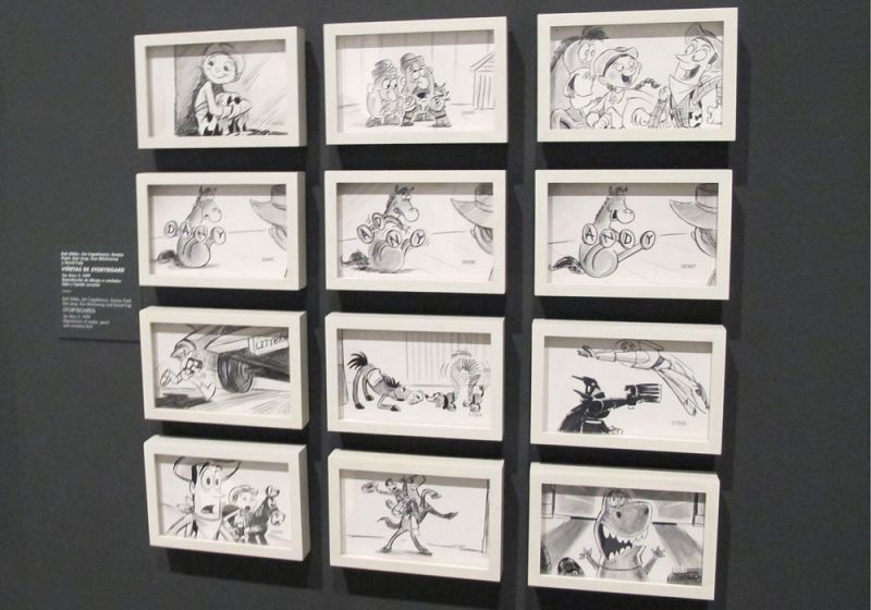 Storyboard de 'Toy Story'