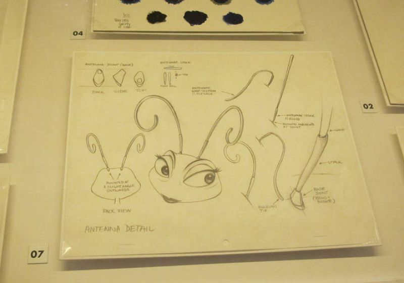 Estudio de uno de los protagonistas de 'Bichos'  