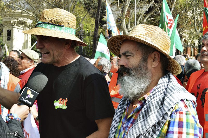 COMIENZA LA LLEGADA DE PARTICIPANTES EN LAS "MARCHAS DE LA DIGNIDAD"