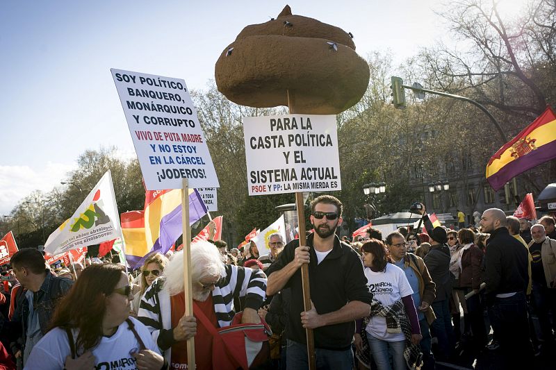 MANIFESTACIÓN DE LAS "MARCHAS POR LA DIGNIDAD"