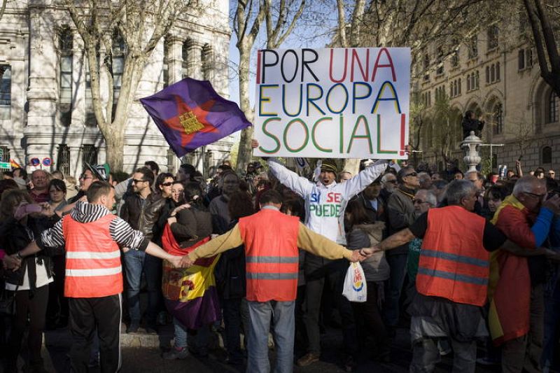 MANIFESTACIÓN DE LAS "MARCHAS POR LA DIGNIDAD"