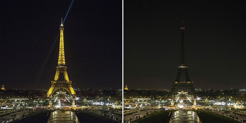 Earth Hour in Paris