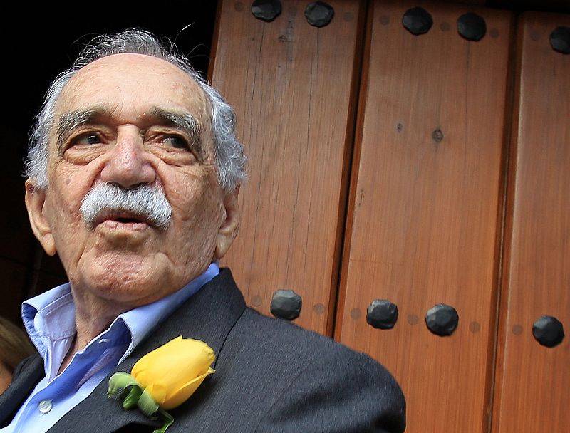 Fotografía de archivo del 6 de marzo de 2014 del premio Nobel de Literatura, el colombiano Gabriel García Márquez en Ciudad de México.