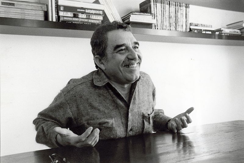 Gabriel García Márquez en una imagen de los años 80. El escritor vivió exiliado en México entre 1981 y 1983