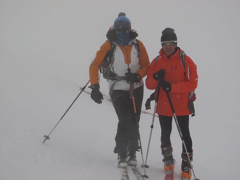 La montaña no nos lo pone fácil