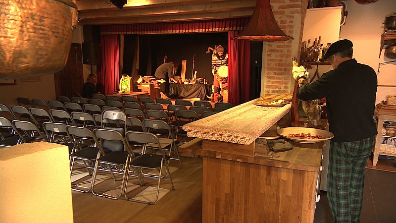 en la casa de la Y de Mayalde