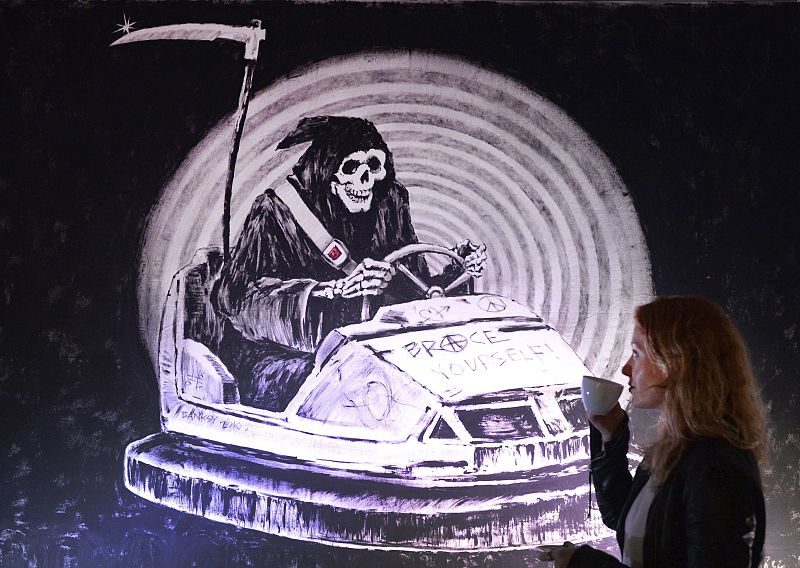 EXPOSICIÓN DEL ARTISTA BRITÁNICO BANKSY EN LONDRES