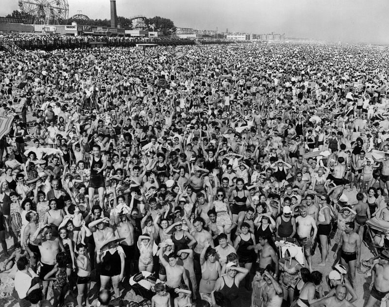 Coney Island Crowd