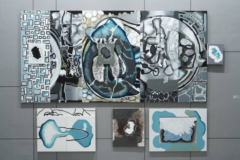   Sagrado Corazón de Jesús en Vos confío, 1992 © Luis Gordillo