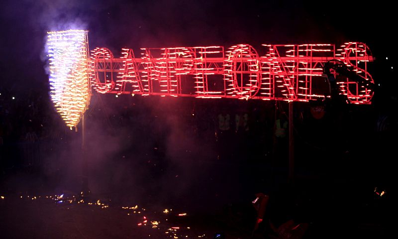 EL ATLÉTICO DE MADRID CELEBRA CON LOS AFICIONADOS EL TÍTULO DE LIGA