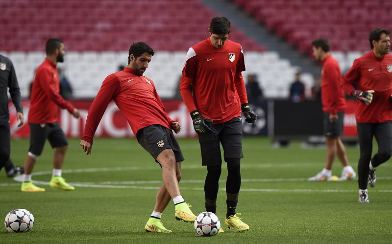 Entrenamiento Atlético de Madrid previo a la Final Champions 2014