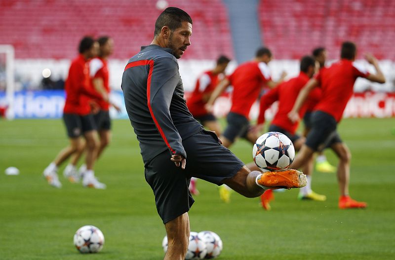 Entrenamiento Atlético de Madrid previo a la Final Champions 2014