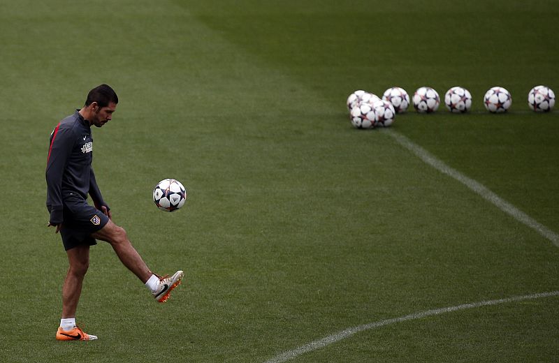 Entrenamiento Atlético de Madrid previo a la Final Champions 2014