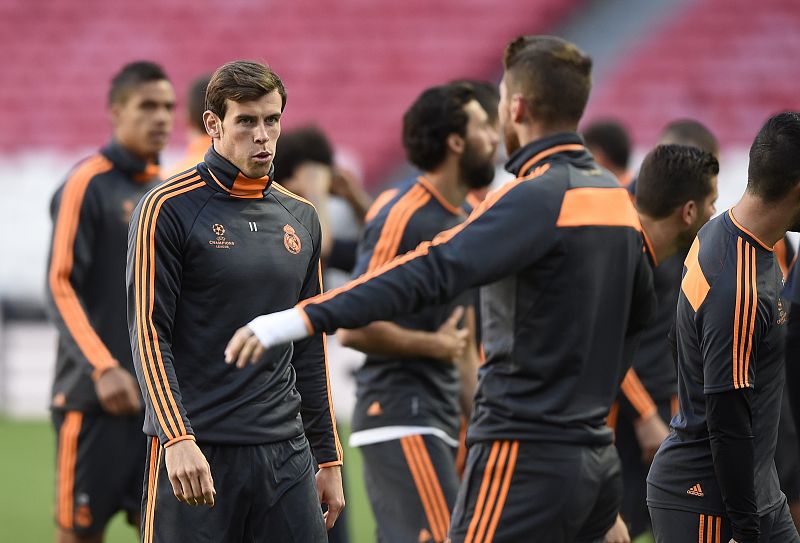 Entrenamiento del Real Madrid previo a la Final Champions 2014