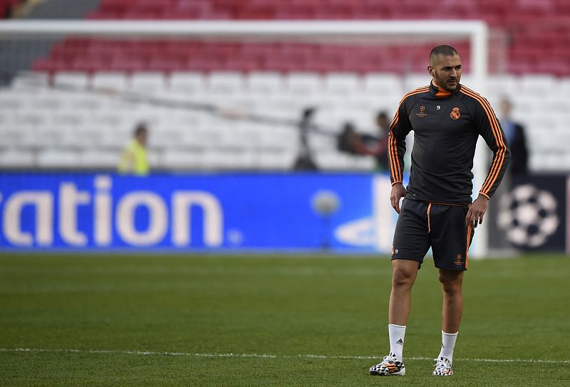 Entrenamiento del Real Madrid previo a la Final Champions 2014