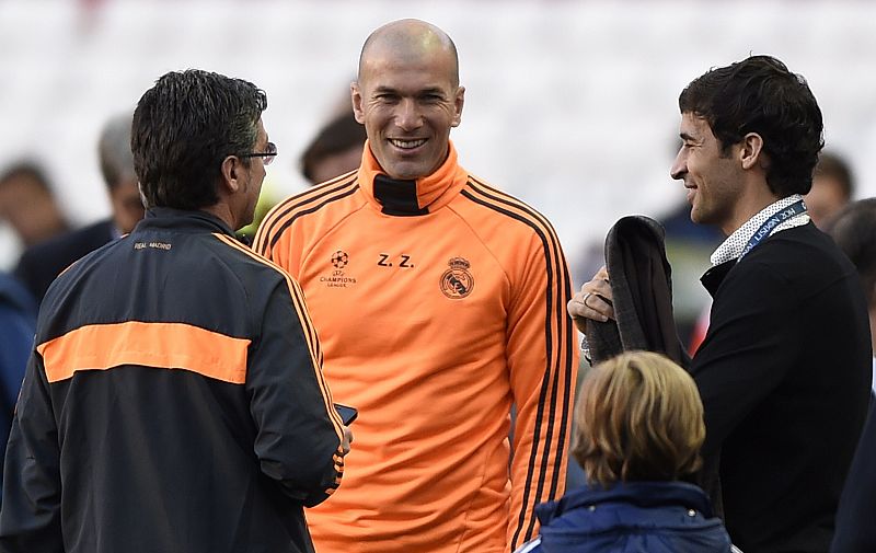 Entrenamiento del Real Madrid previo a la Final Champions 2014