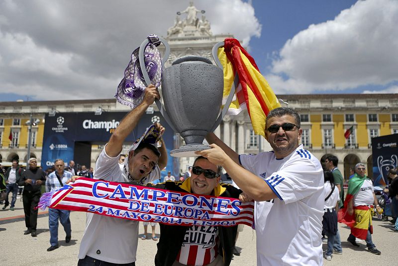 Madridistas o atléticos, este 24 de mayo uno se proclamará campeón de Europa