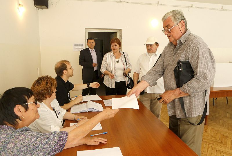 EU parliament election in Zagreb