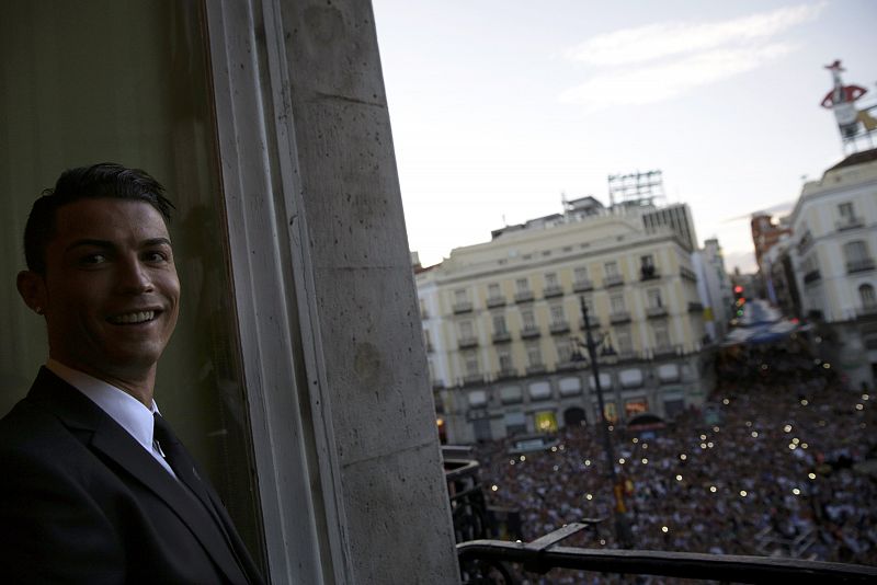 Cristiano Ronaldo no quiso protagonizar la celebración.