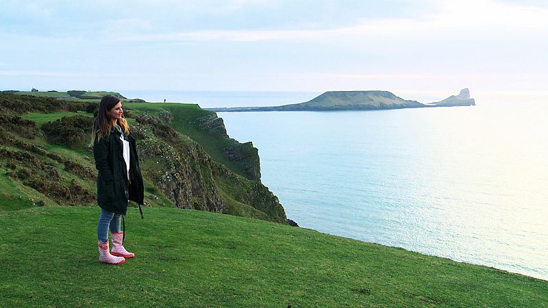 Laura nos muestra la belleza de Worms Head