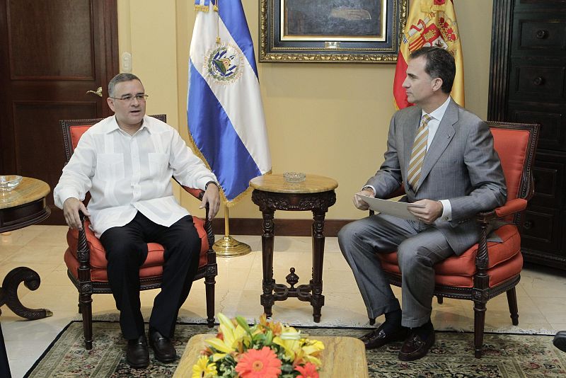 FELIPE DE BORBÓN EN EL SALVADOR