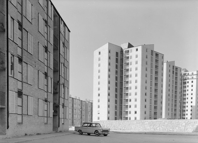 Barriada de viviendas. El Batán, Madrid, 1961