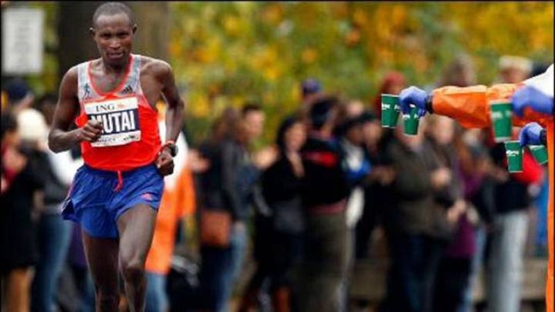 Geoffrey Mutai, ganador del maratón de Nueva York de 2013