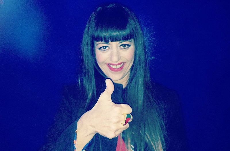 Yolanda Ramos, madrina de Blanca (Murcia)