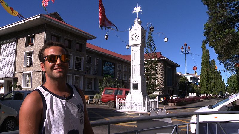 Fernando en Mahé, la capital de Seychelles