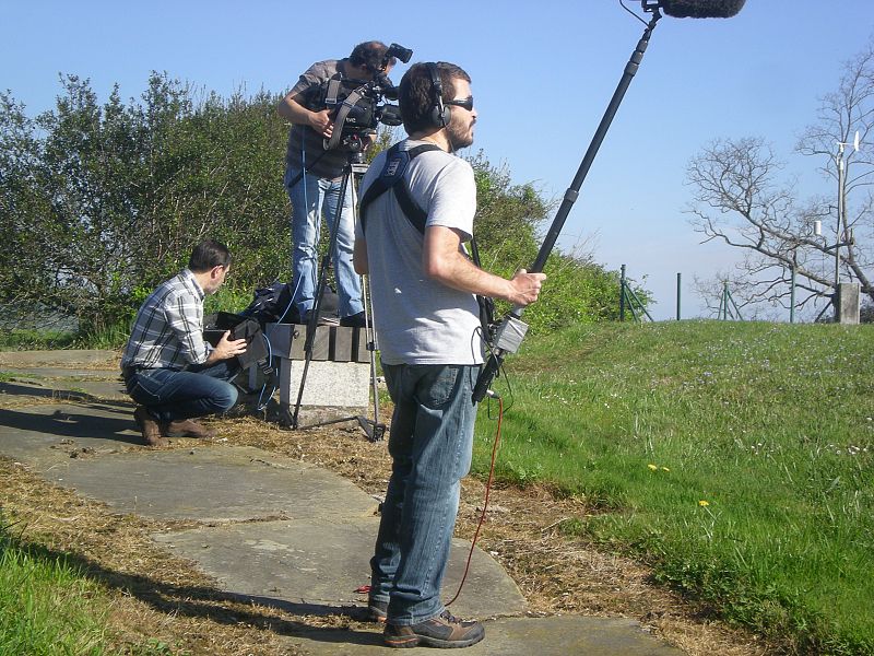 Rodando encima de la cueva