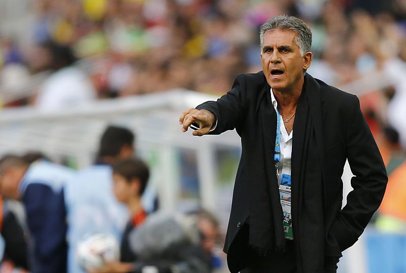 El entrenador luso, ex del Real Madrid, Carlos Queiroz, debuta en un Mundial al frente de Irán.