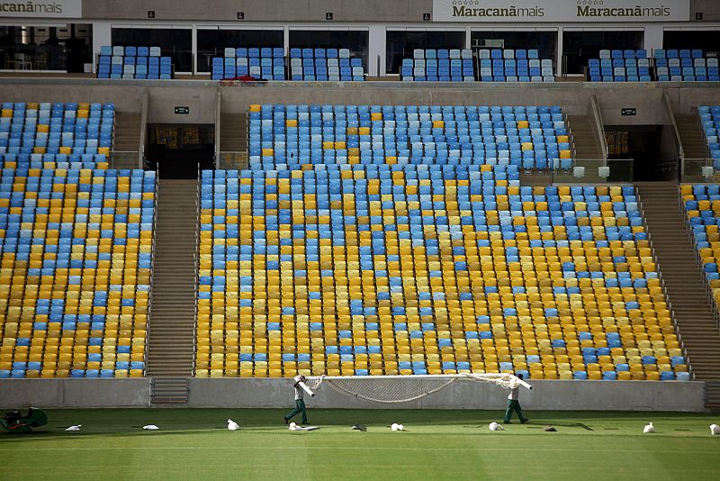 Graderías del estadio Mario Filho.