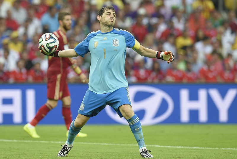 El portero español y capitán, Iker Casillas.